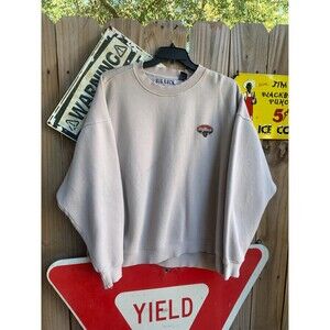 Vintage 90s sweatshirt graphic of a golf ball skull with crossbones Size XL